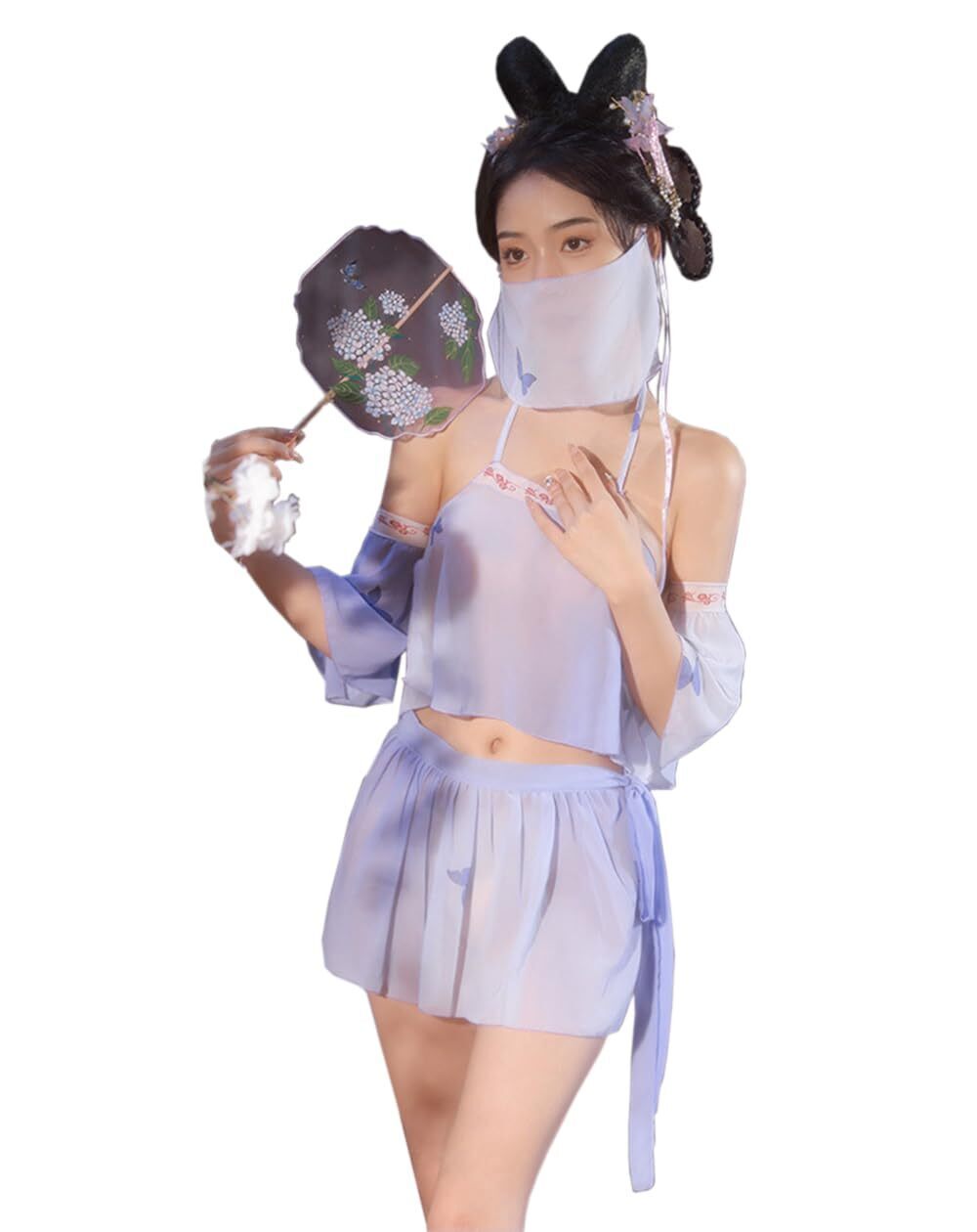 3135 Sexy Cosplay Cheongsam Lingeries Anime Maid Dress Halloween Egyptian